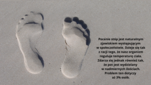 Nadmierna potliwość stóp